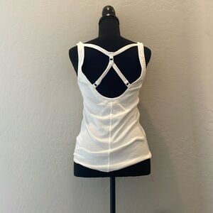 Free People Ivory Tank Top Shirt Women's Size Medium